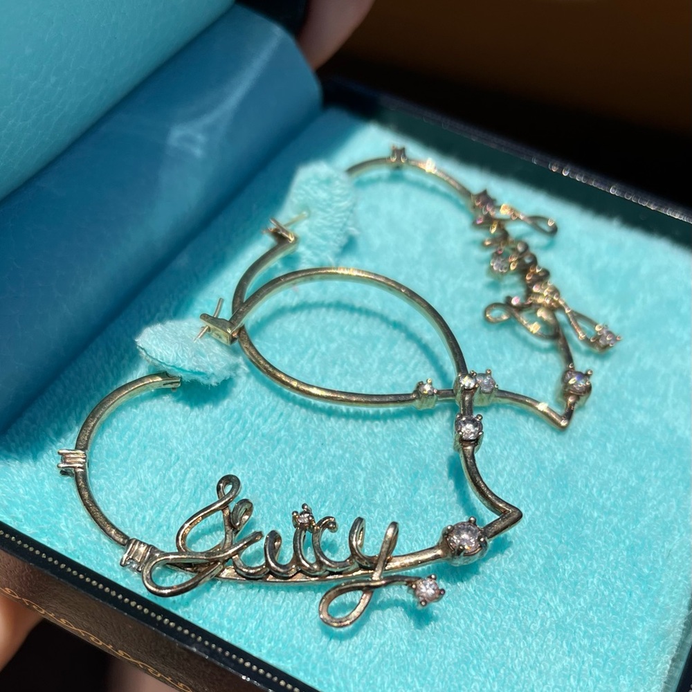 Juicy Couture earrings Authentic